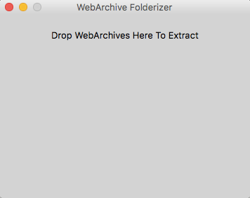 WebArchive Folderizer: Как распаковать веб-архив Safari?